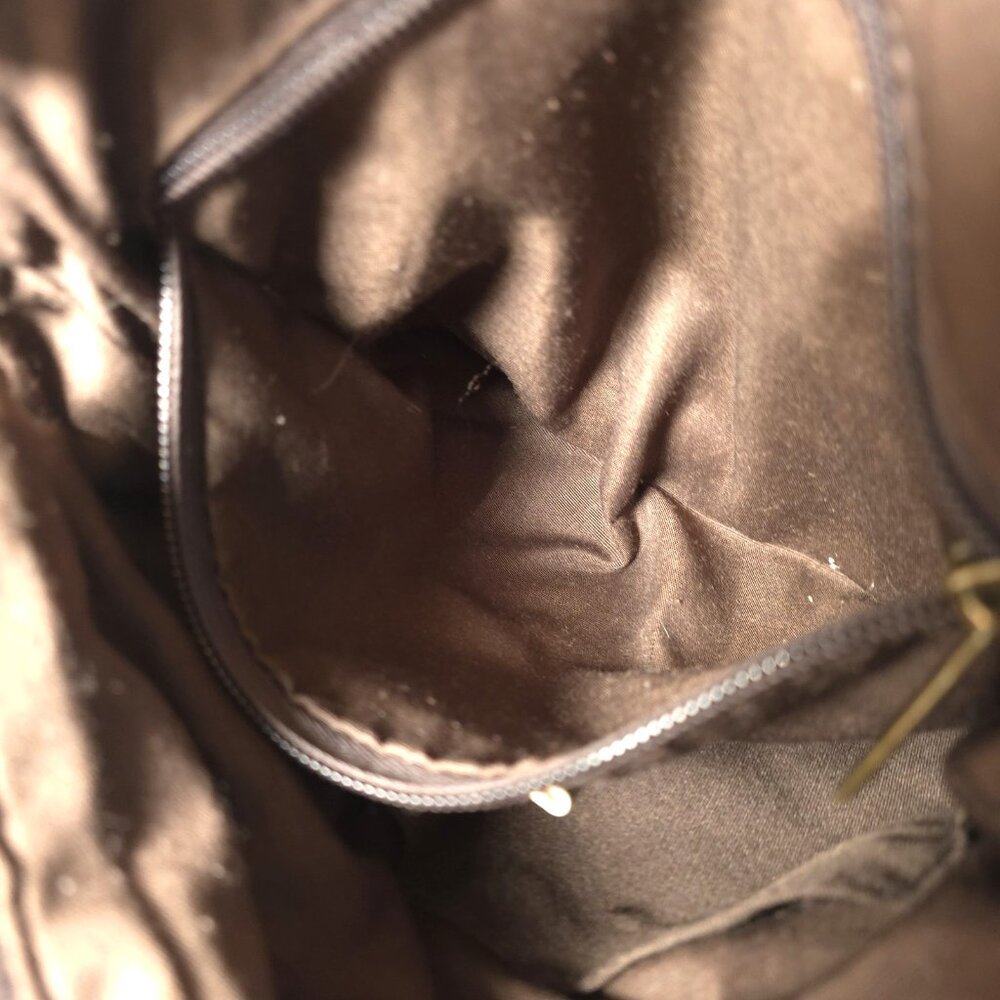 Chala Patch Crossbody Bag Canvas Purse ~ Chihuahua Dog Key Fob ~Sand Beige Green - Picture 13 of 16